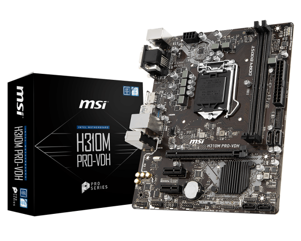 Mainboard MSI H310M PRO-VDH Socket 1151v2 (518F)